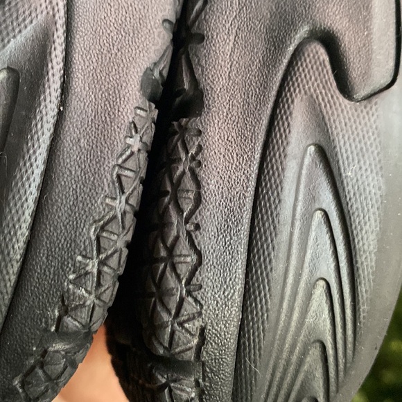 Hoka Women's Ora Recovery Sandal Size 9 Platform Sport Slide Triple Black READ - Picture 11 of 17